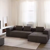 SOFÁ MODULAR DE 3 LUGARES EM "L" TOFU B