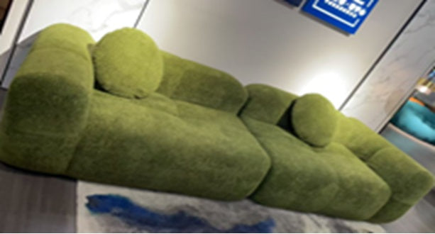 SOFÁ MODULAR DE 3 LUGARES PUFFS