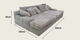 SOFÁ-CAMA DE 3 LUGARES SHARPEI