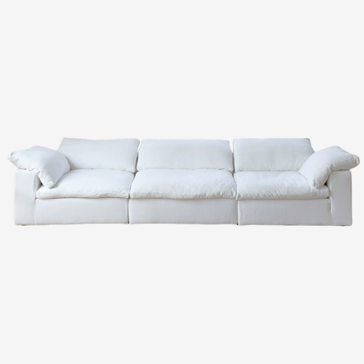 SOFÁ MODULAR DE 2 LUGARES C/ PUFF CLOUD