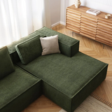SOFÁ MODULAR DE 3 LUGARES EM "L" TOFU B