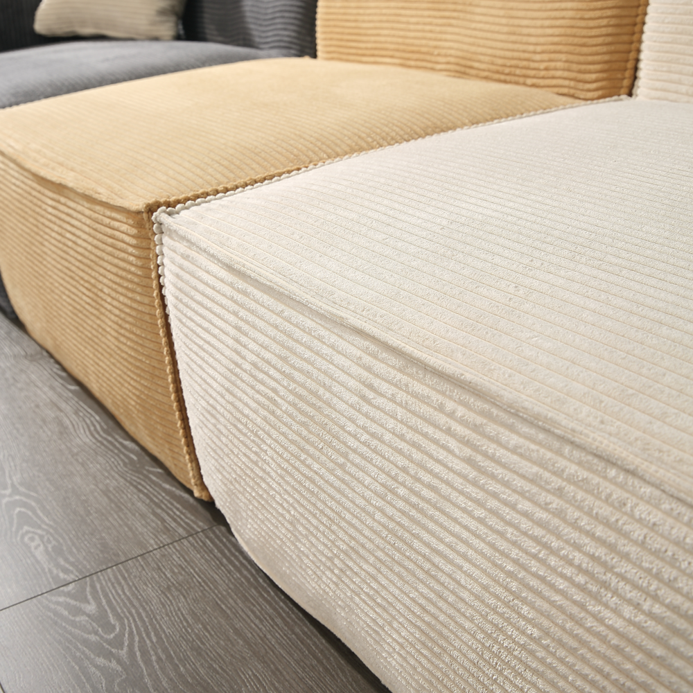 SOFÁ MODULAR DE 3 LUGARES TOFU A