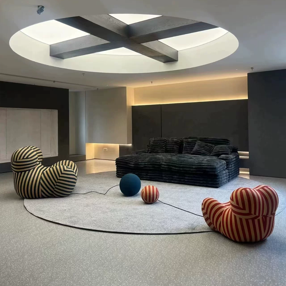 SOFÁ MODULAR DE 3 LUGARES C/ CHAISE SHARPEI